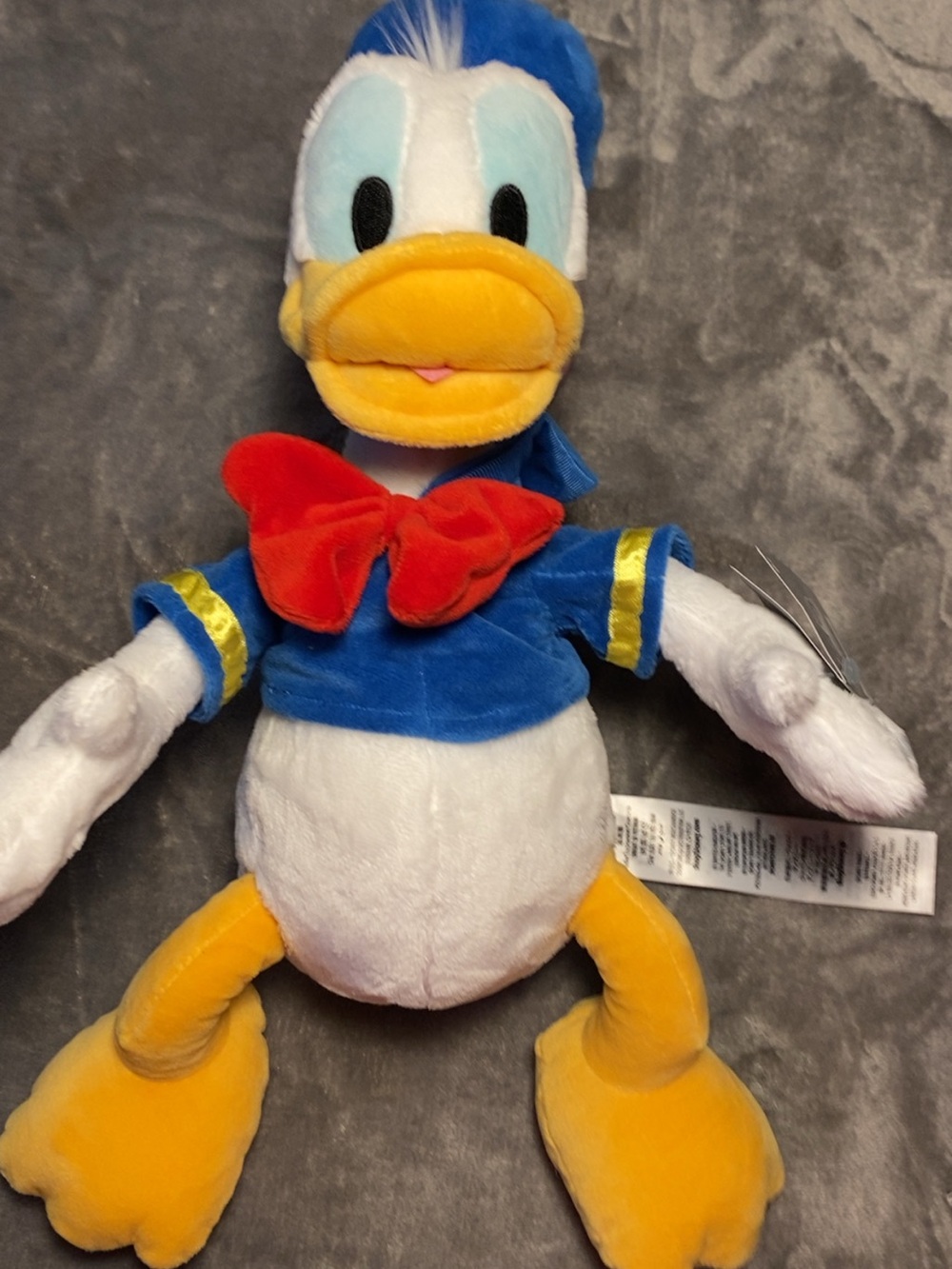NWT Authentic Disney Store Donald Duck plush toy 16”
